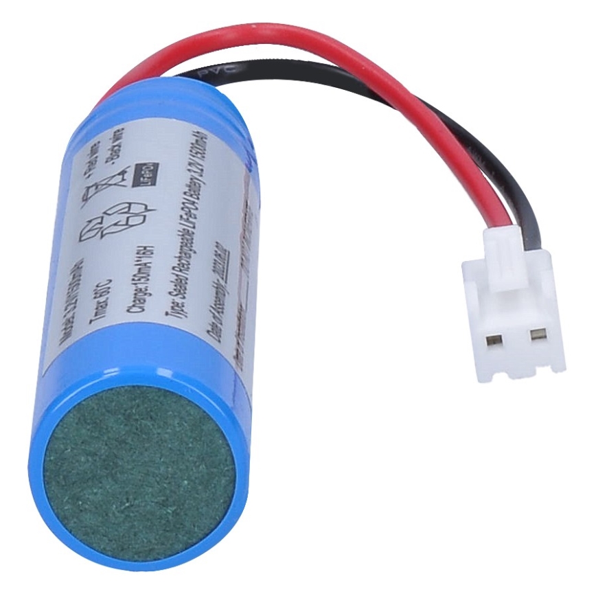 Bateria para iluminação de emergência LiFePO4 3,2V 1500mAh