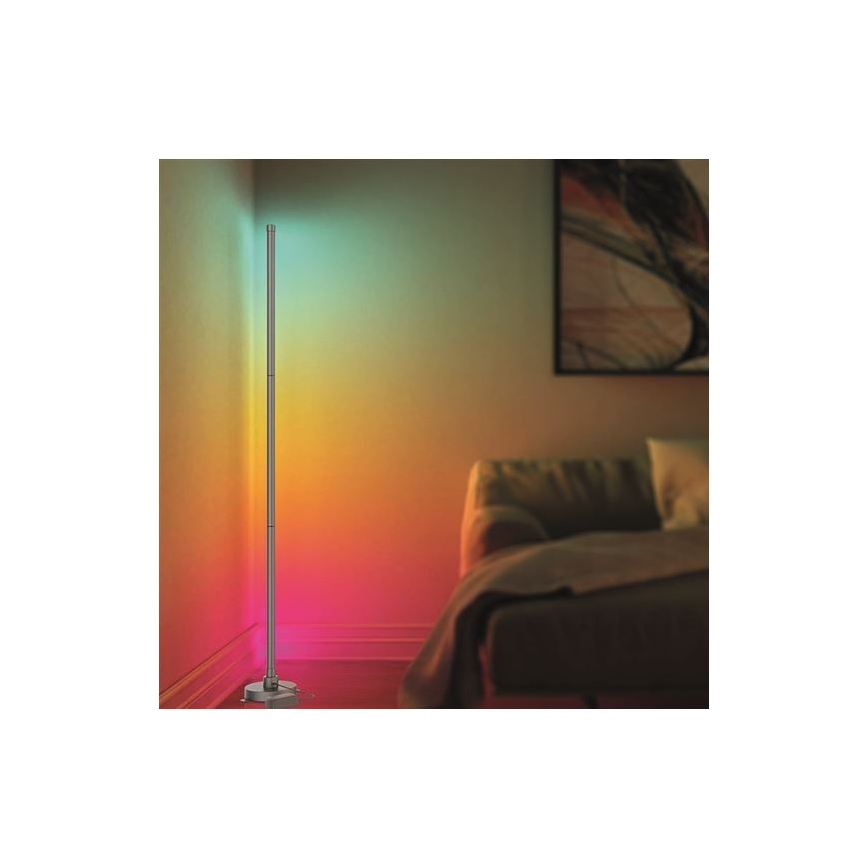 Candeeiro LED RGB com regulação RAINBOW LED/18W/230V Wi-Fi Tuya + controlo remoto