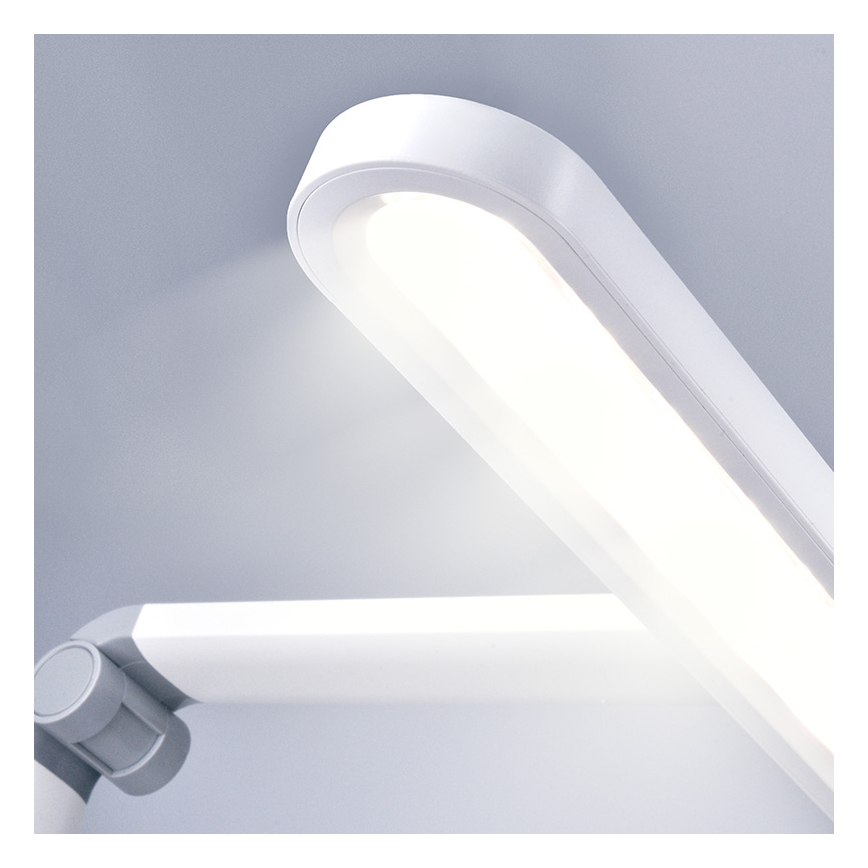 Candeeiro de mesa táctil LED com regulação e luz noturna LED/10W/5V 3000/4000/5000K branco