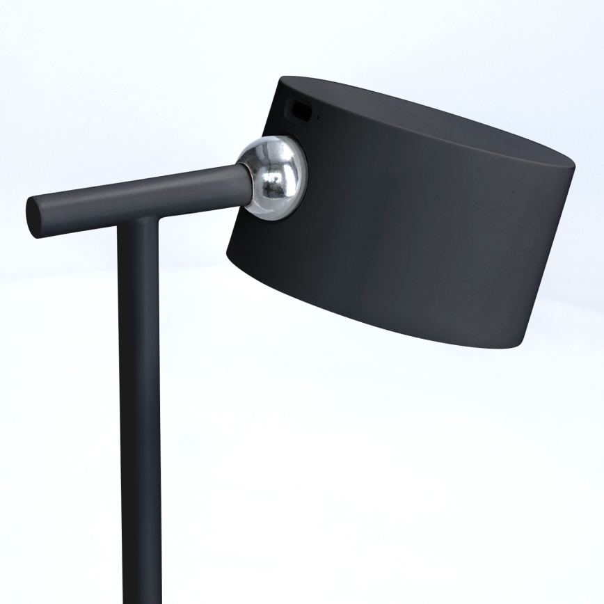 Solight WO68-B- Candeeiro LED regulável 3 em 1 LED/4W/2000 mAh 3000/4000/6500K preto
