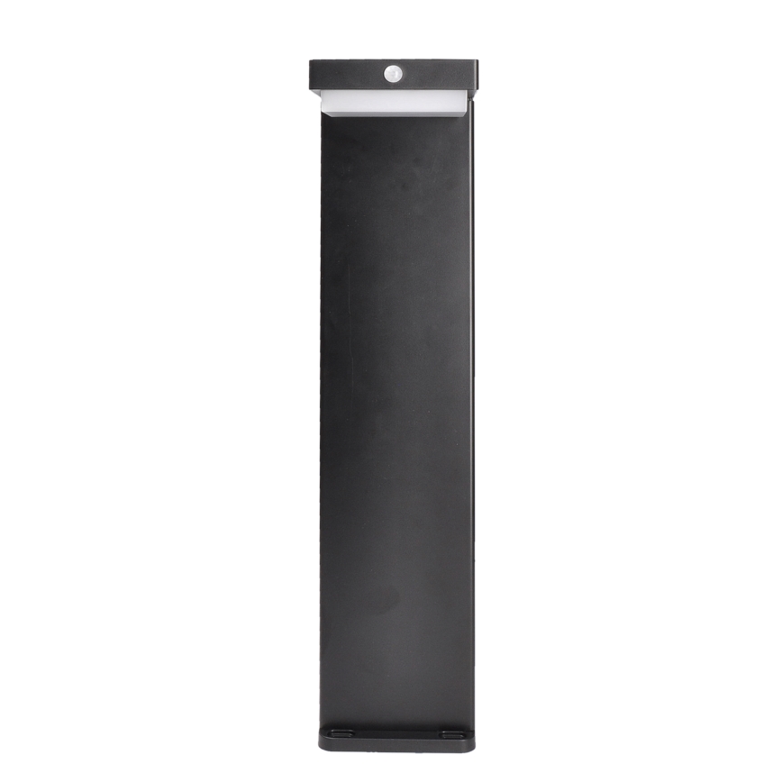 Candeeiro solar LED com um sensor de crepúsculo e movimento PALERMO LED/5W/2000 mAh IP54 preto