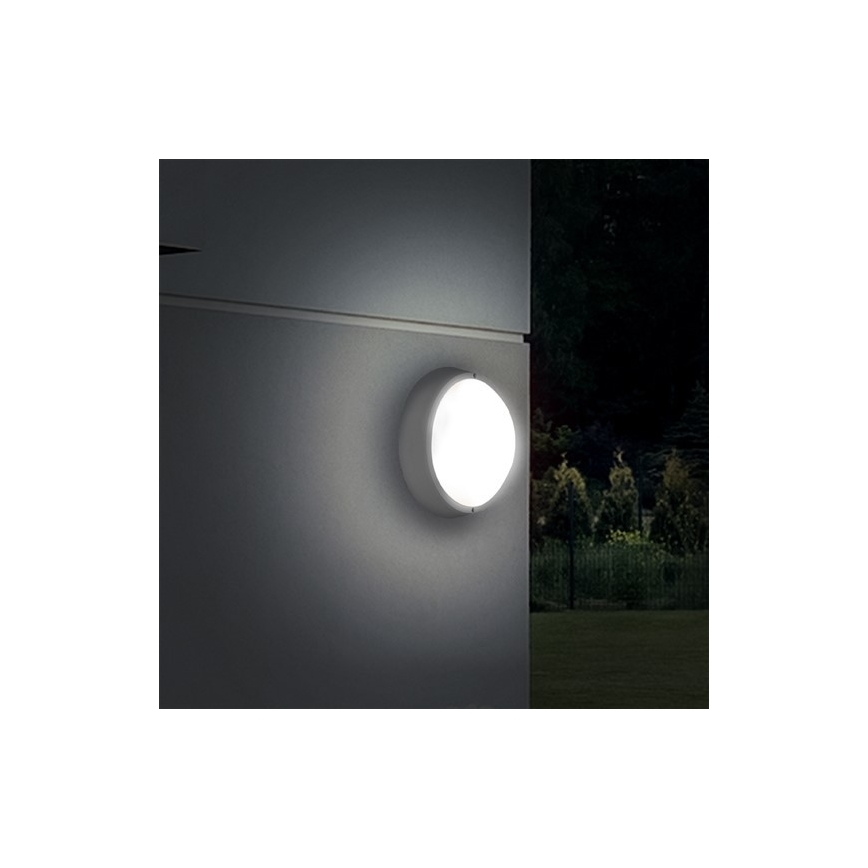Luz de teto para exterior LED 1xLED/18W/230V  IP65