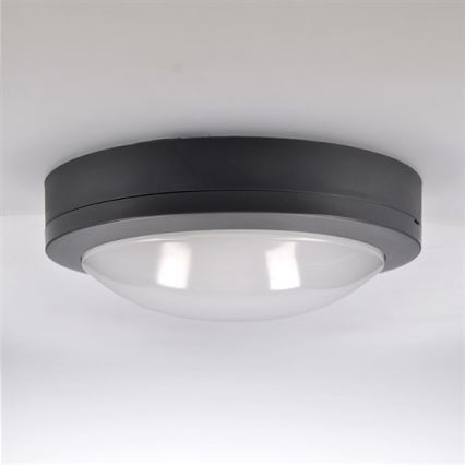 Iluminação de teto exterior LED LED/13W/230V IP54 antracite