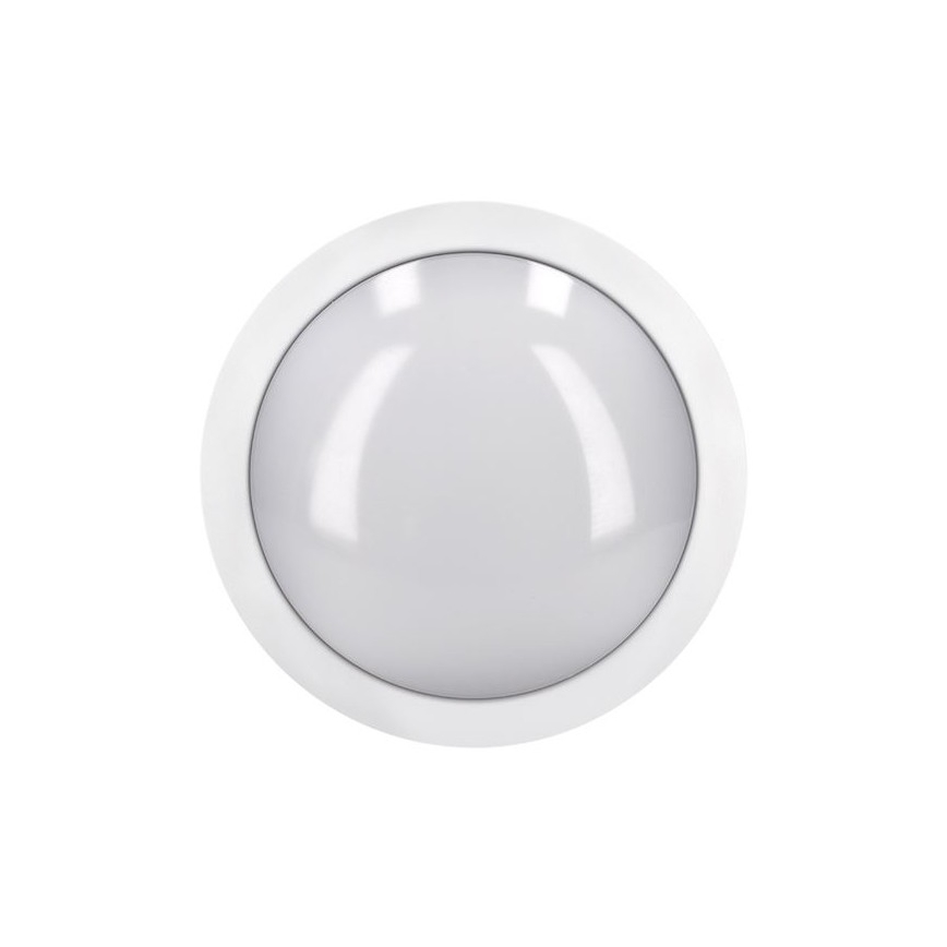 Iluminação de teto exterior LED SIENA LED/13W/230V IP54 diâmetro 17 cm branco