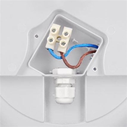 Iluminação de teto exterior LED SIENA LED/13W/230V IP54 diâmetro 17 cm branco