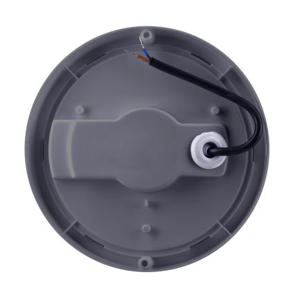 Iluminação de parede exterior LED LED/20W/230V 4000K IP54 cinzento redondo