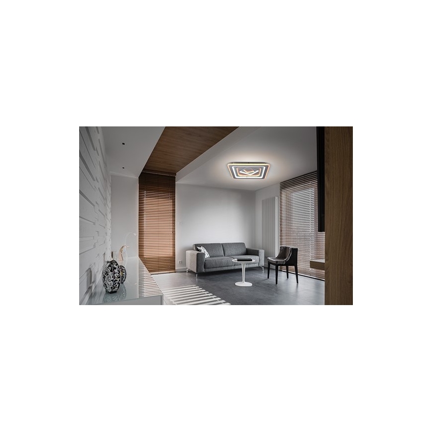 Luz de teto fosca LED TREVISO LED/48W/230V + RC