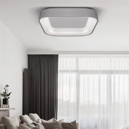 Luminária de teto LED dimmerizável TREVISO LED/48W/230V + controlo remoto