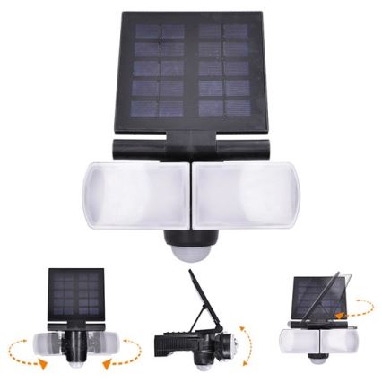 Holofote solar LED com um sensor 2000mAh LED/8W/3,7V IP44