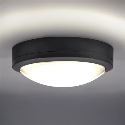 Iluminação de teto exterior LED SIENA LED/20W/230V IP54 diâmetro 23 cm antracite