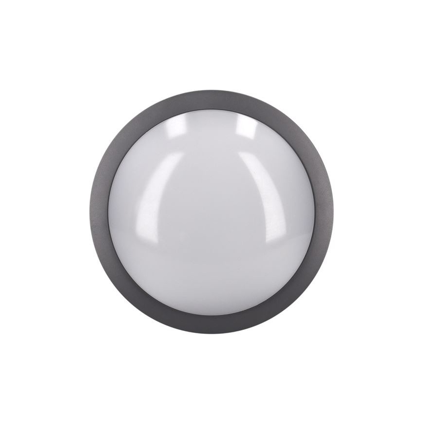 Iluminação de teto exterior LED com sensor SIENA LED/20W/230V 4000K diâmetro 23 cm IP54
