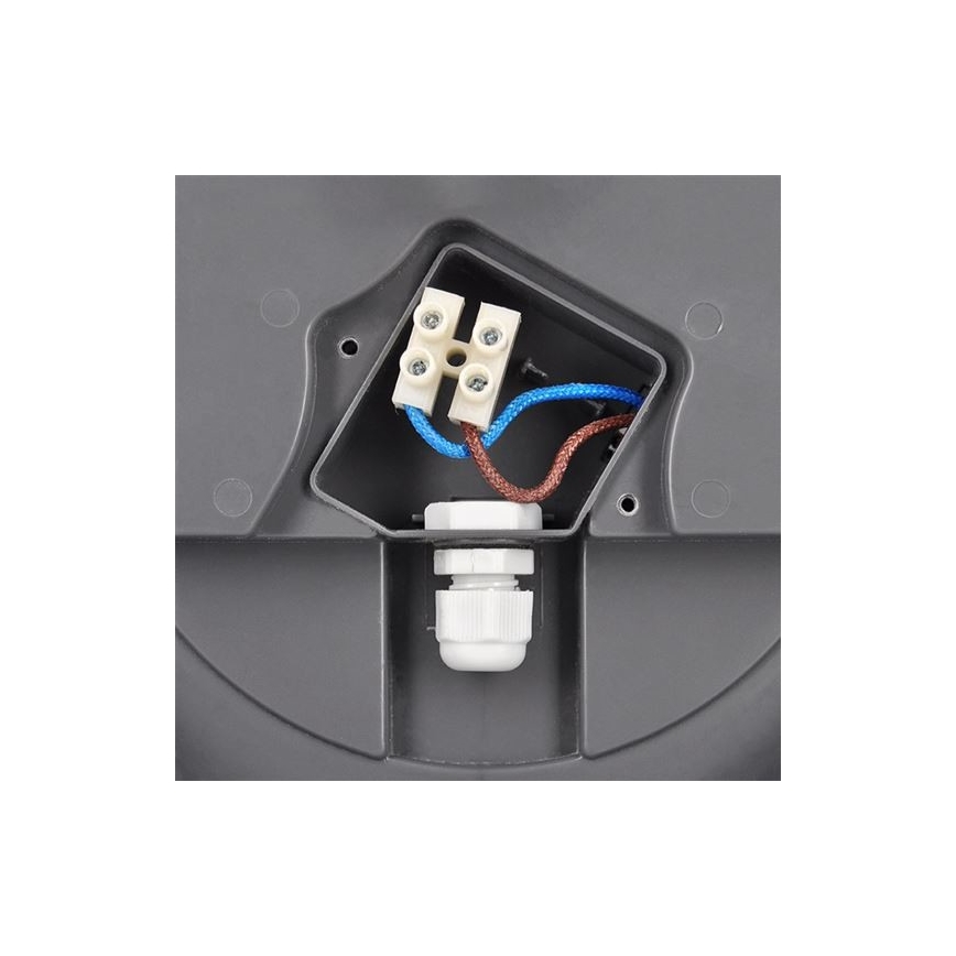 Iluminação de teto exterior LED com sensor SIENA LED/20W/230V 4000K diâmetro 23 cm IP54