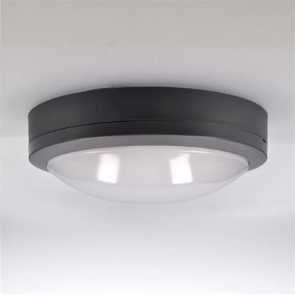 Iluminação de teto exterior LED com sensor SIENA LED/20W/230V 4000K diâmetro 23 cm IP54