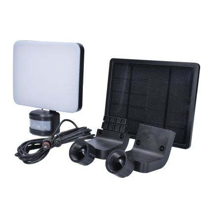 Holofote solar LED com sensor de movimento LED/11W/3,7V 4400mAh 3000K/4000K/6500K IP54