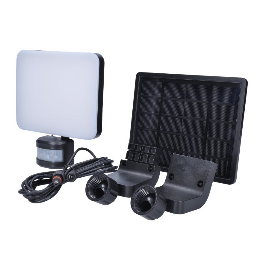 Holofote solar LED com sensor de movimento LED/11W/3,7V 4400mAh 3000K/4000K/6500K IP54