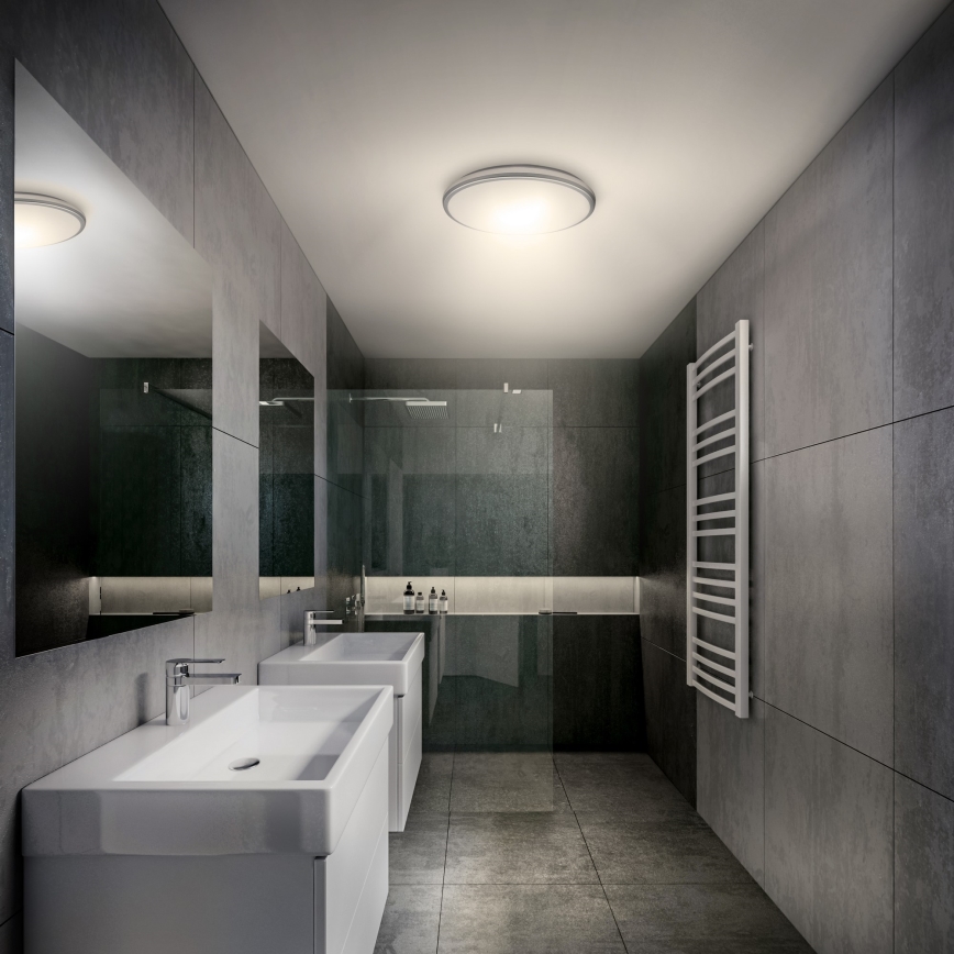 Iluminação de teto de casa de banho LED LED/18W/230V 3000/4000/6500K IP54