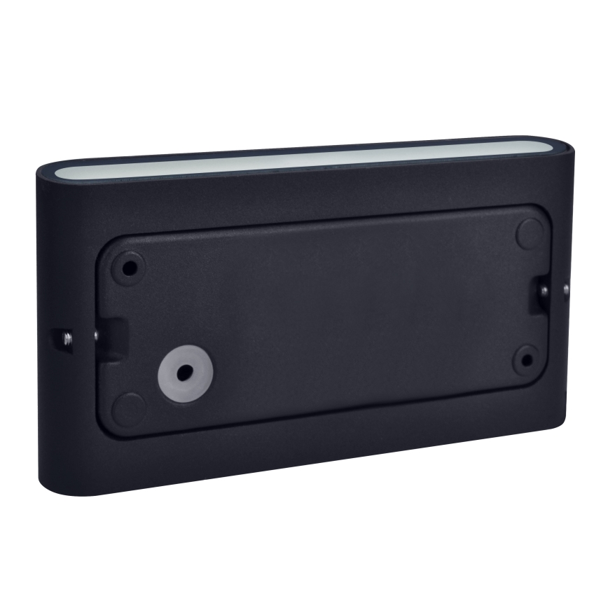 Iluminação de parede exterior LED MODENA LED/12W/230V 3000/4000/6000K IP54 preto