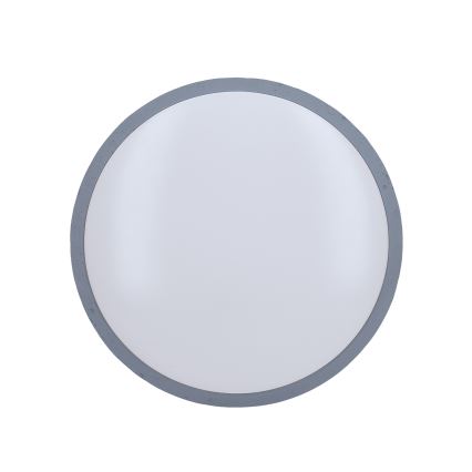 Iluminação de teto LED com regulação GREY LED/48W/230V 3000-6500K cinzento diâmetro 38 cm + comando