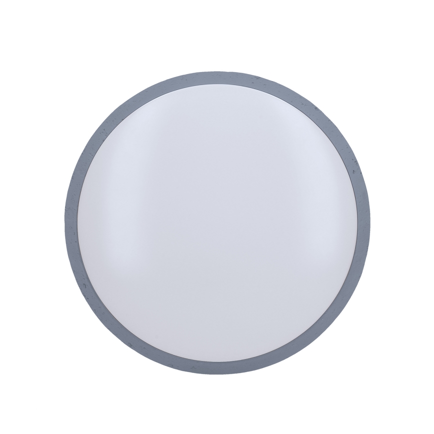 Iluminação de teto LED com regulação GREY LED/48W/230V 3000-6500K cinzento diâmetro 38 cm + comando