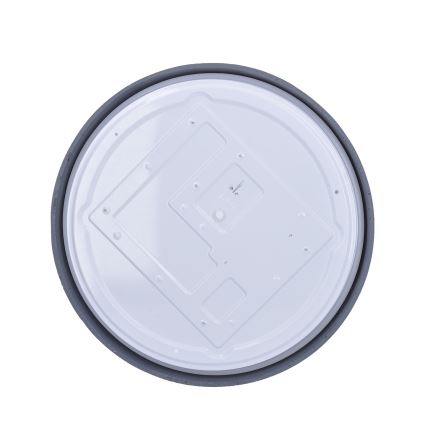 Iluminação de teto LED com regulação GREY LED/48W/230V 3000-6500K cinzento diâmetro 38 cm + comando