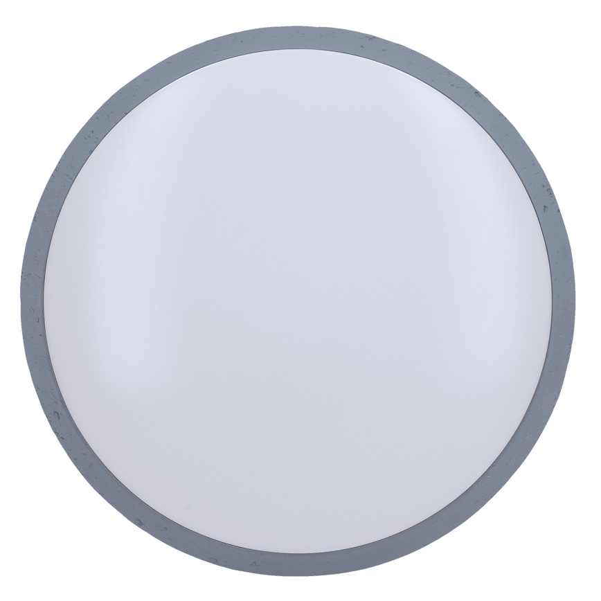 Iluminação de teto LED com regulação GREY LED/60W/230V 3000-6500K cinzento diâmetro 49 cm + comando