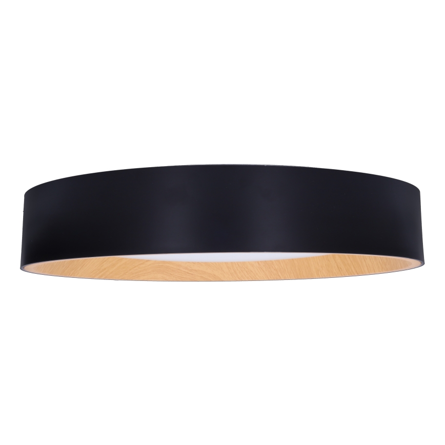 Iluminação de teto LED com regulação LARIOS LED/48W/230V 3000-6500K diâmetro 39 cm preto + comando