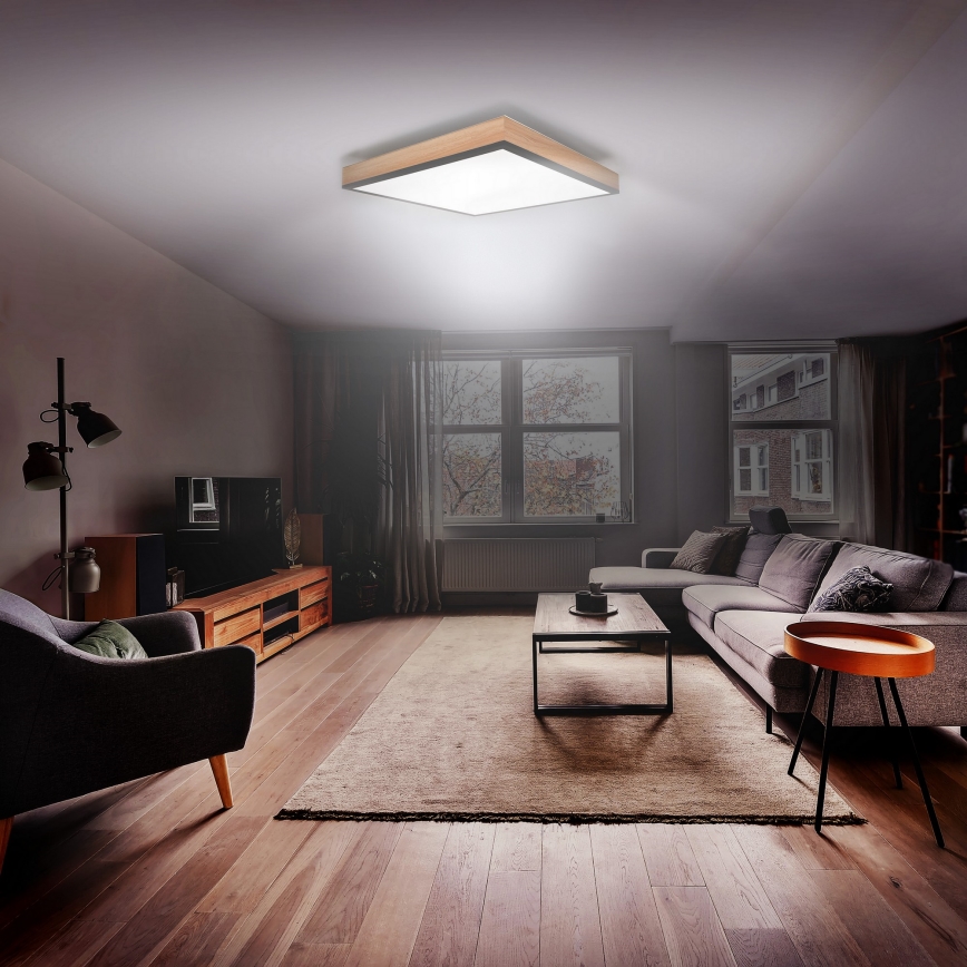 Iluminação de teto LED com regulação LED/40W/230V 3000-6500K + controlo remoto