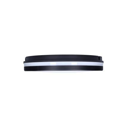 Candeeiro de teto exterior regulável LED/18W/22W/26W/230V 3000/4000/6500K IP65 preto