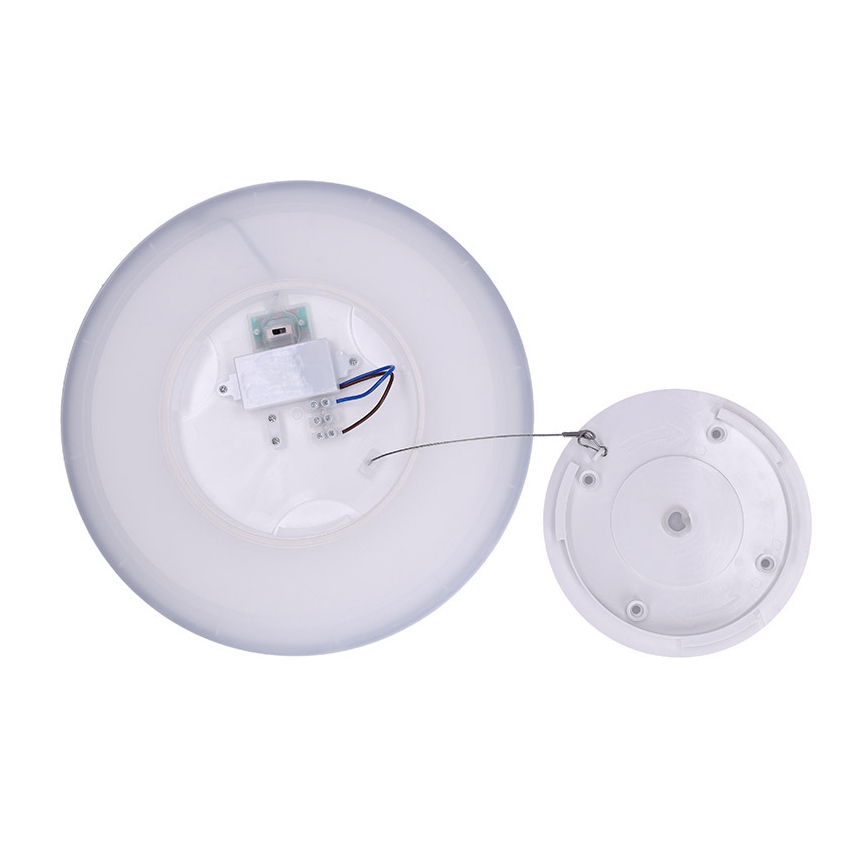 Plafon LED para banheiro ACATE, 24W, 230V, 3000/4000/6000K, diâmetro 29,3 cm, IP54