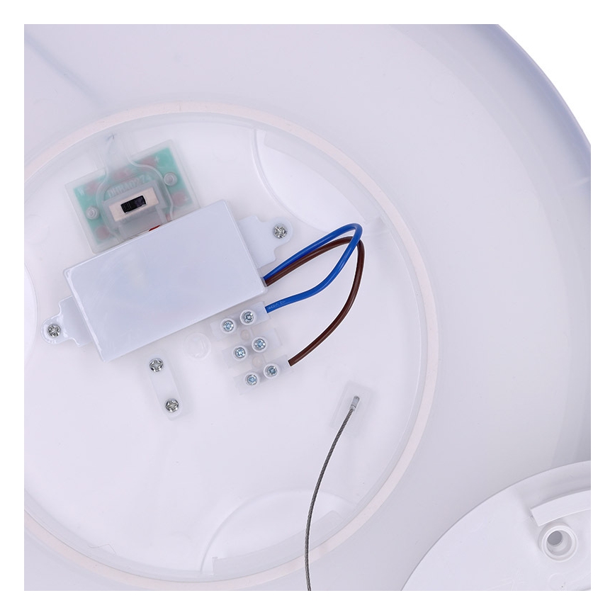 Plafon LED para banheiro ACATE, 24W, 230V, 3000/4000/6000K, diâmetro 29,3 cm, IP54