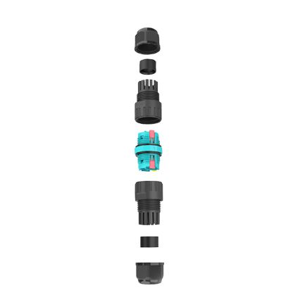 Solight WW005 - Conector de cabo à prova de água Fast 450V IP68