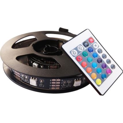 CONJUNTO 2x Tira RGB LED para TV com controlo remoto IP65 LED/USB 50cm