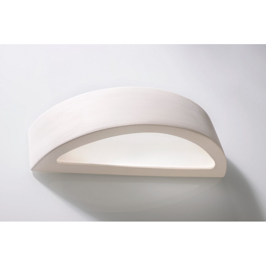 Iluminação de parede ATENA 1xE27/60W/230V 40,5 cm branco