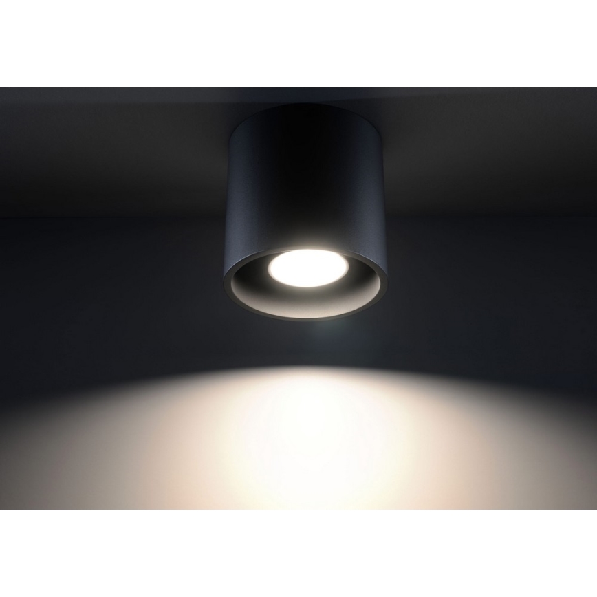 Foco ORBIS 1 1xGU10/10W/230V preto