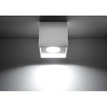 Foco QUAD 1 1xGU10/10W/230V branco
