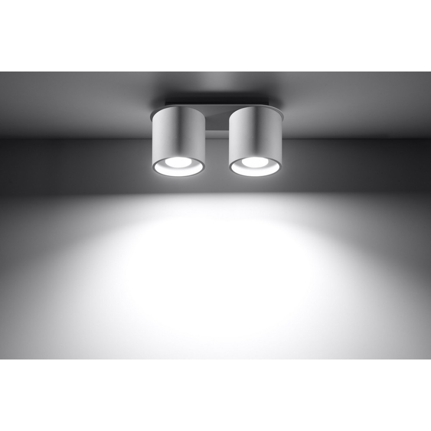 Foco ORBIS 2 2xGU10/40W/230V branco