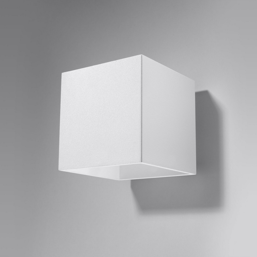 Foco de parede QUAD 1 1xG9/8W/230V branco