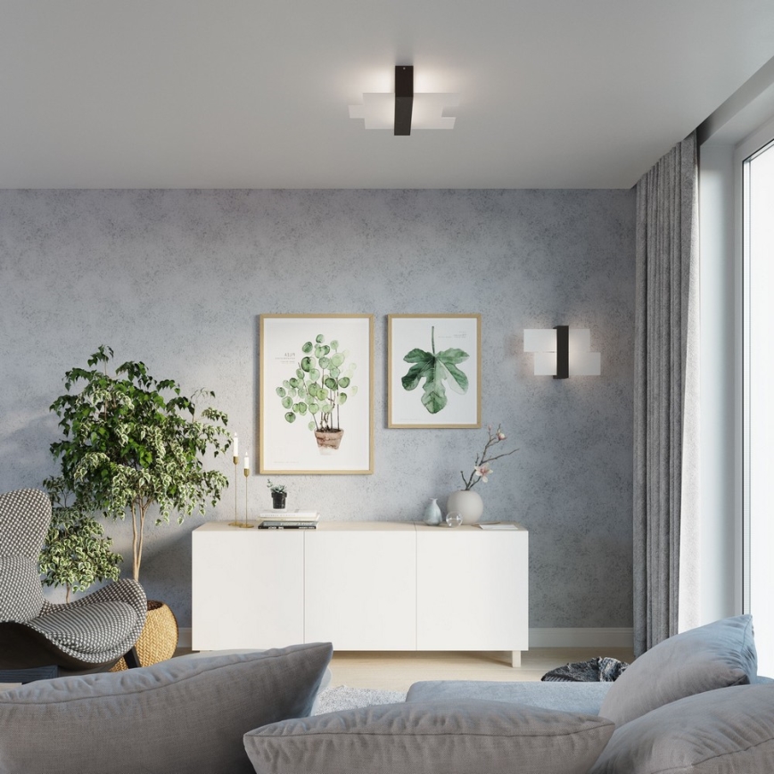 Iluminação de parede FENIKS 1 1xE27/60W/230V Bétula/faia/wenge