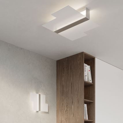 Iluminação de parede MASSIMO 2xG9/40W/230V branco/cromado brilhante