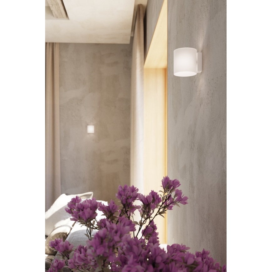 Foco de parede VICI 1xG9/40W/230V copo/branco