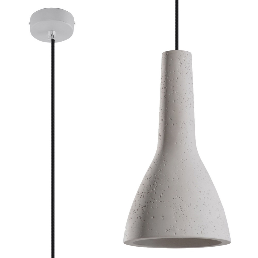 Candelabro suspenso EMPOLI 1xE27/15W/230V betão