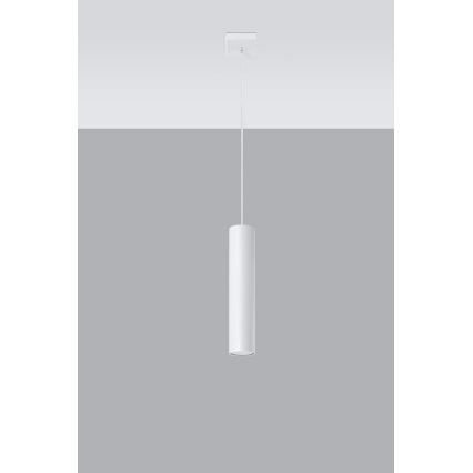 Candeeiro suspenso LAGOS 1 1xGU10/10W/230V branco