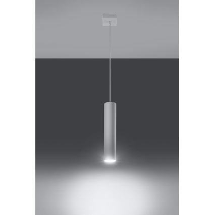 Candeeiro suspenso LAGOS 1 1xGU10/10W/230V branco