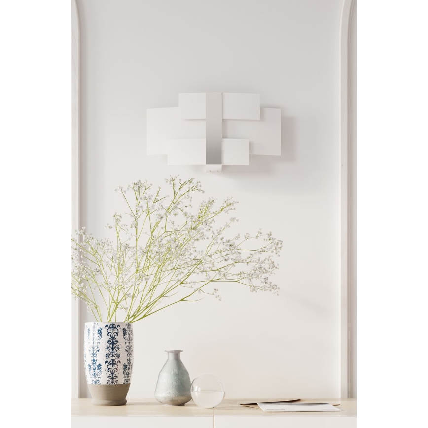 Iluminação de parede CELIA 2xG9/40W/230V cromado brilhante/branco