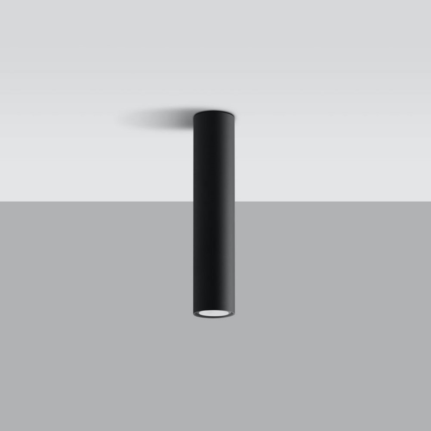 Foco LAGOS 1xGU10/10W/230V 30 cm preto