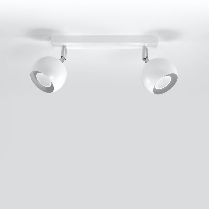 Foco de teto OCULARE 2xGU10/10W/230V