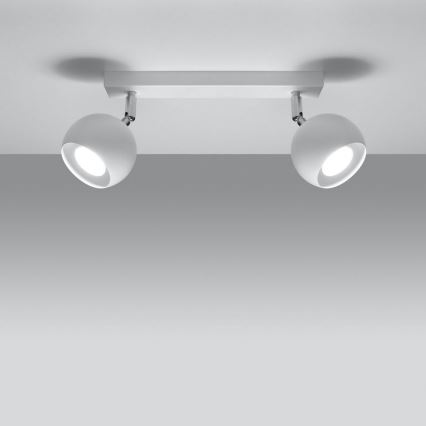 Foco de teto OCULARE 2xGU10/10W/230V