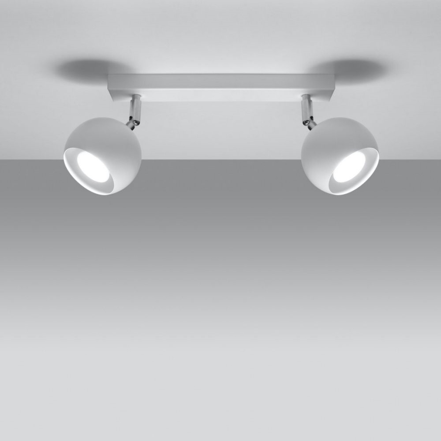 Foco de teto OCULARE 2xGU10/10W/230V