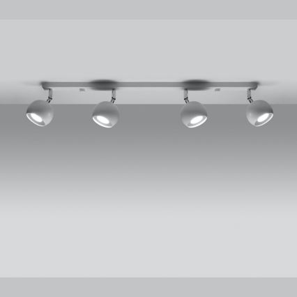 Foco de teto OCULARE 4xGU10/10W/230V