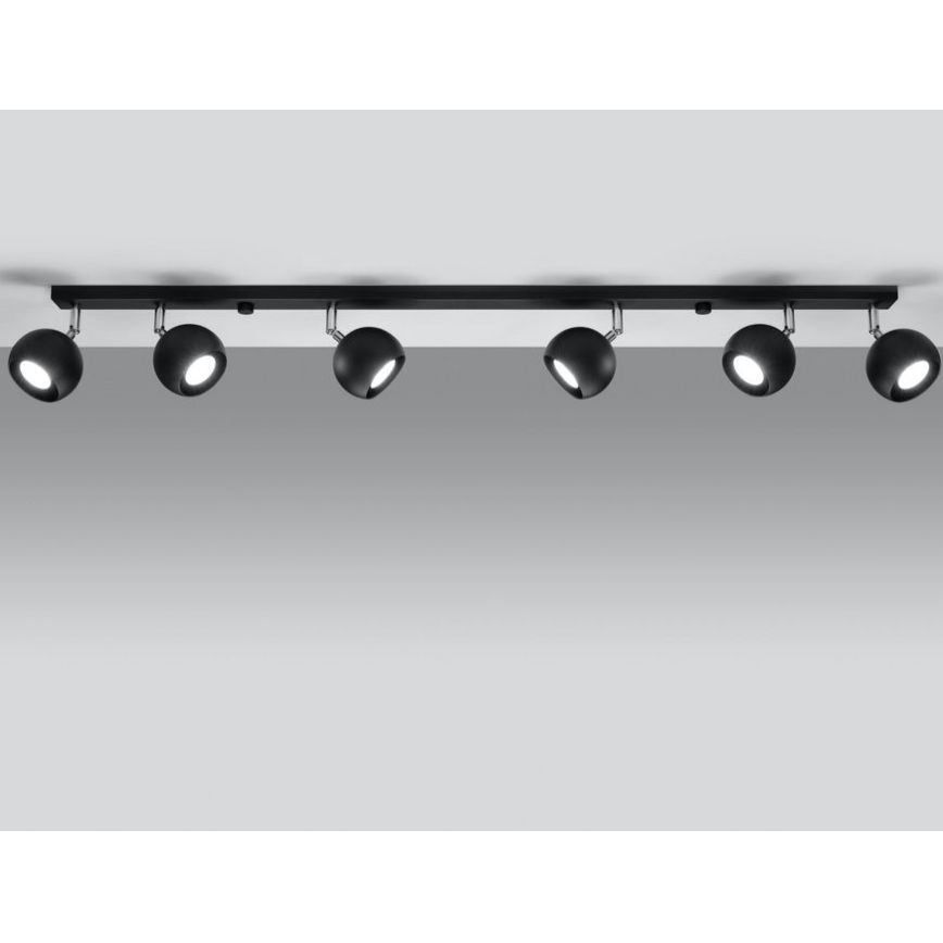 Foco de teto OCULARE 6xGU10/10W/230V